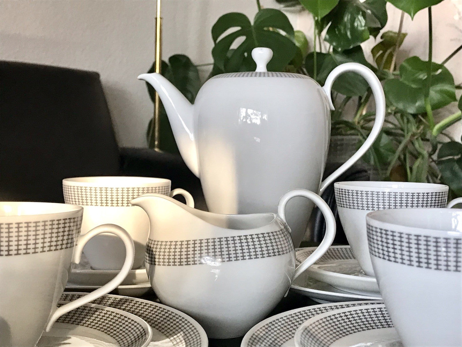Vintage Thomas / Rosenthal Porzellan Kaffeeservice Eva Zeisel Design Klassiker