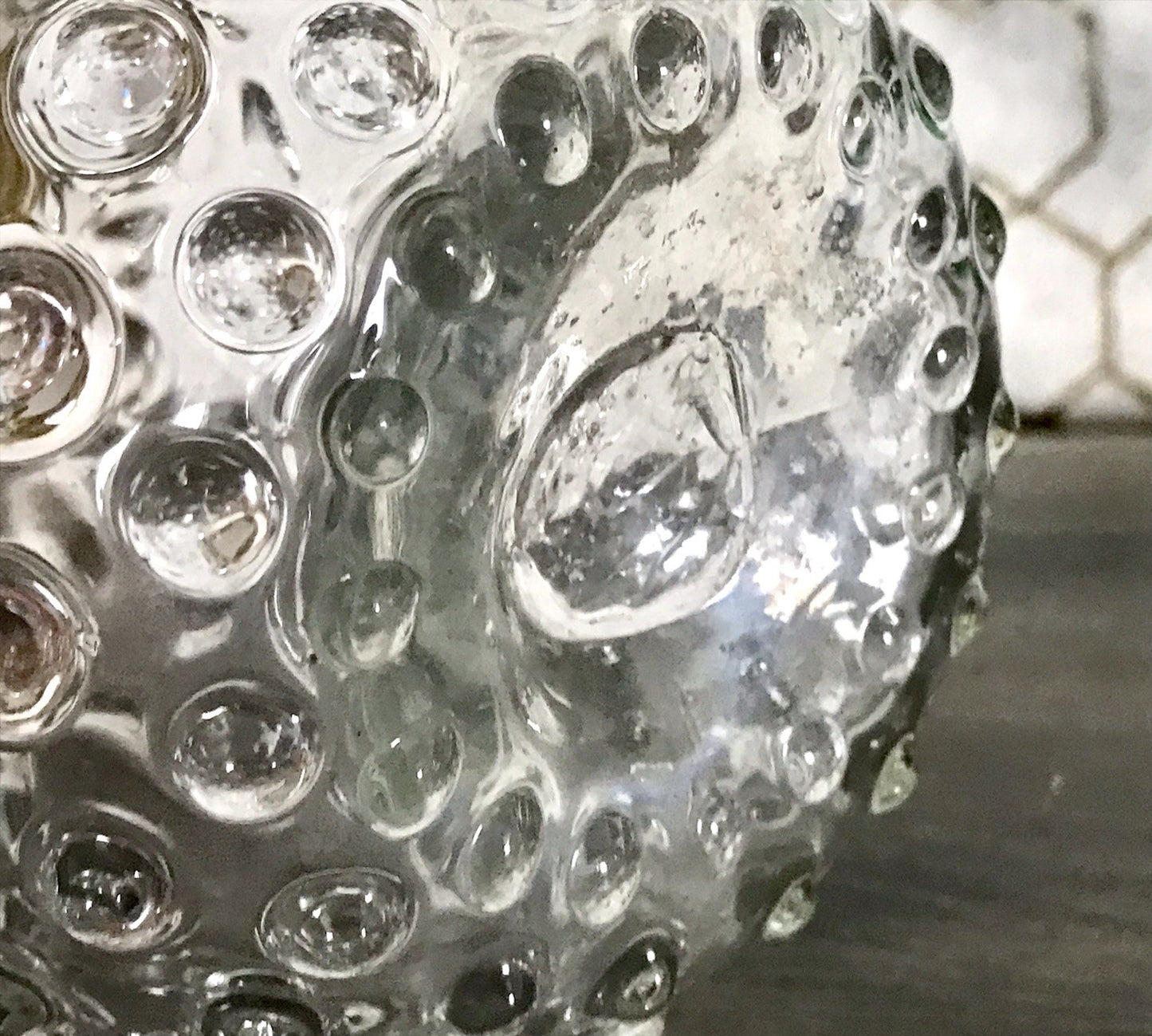 Anti Krug Glaskrug Kanne Karaffe Nuppen Abriss Zwar&Neugebauer Weißwasser 0,6 L