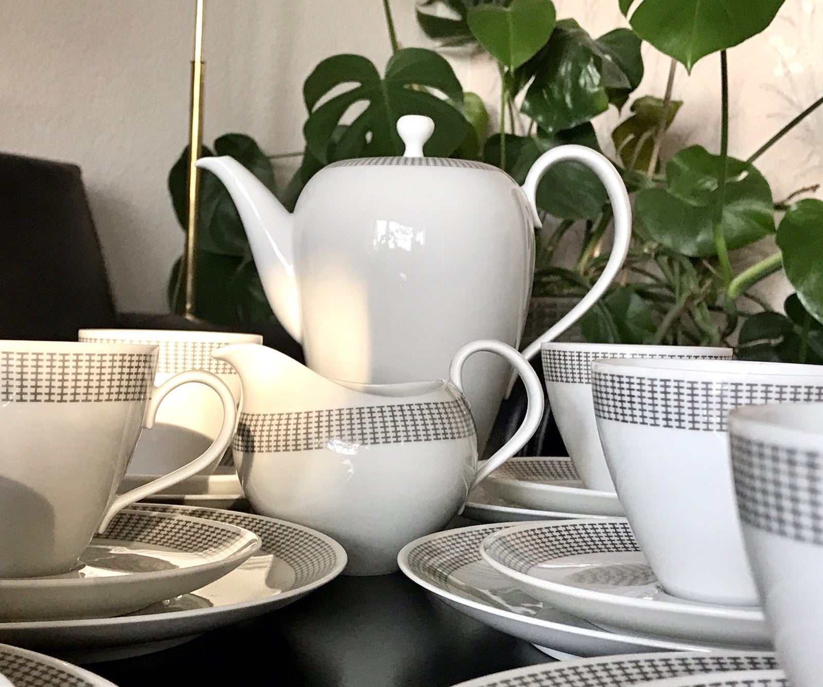 Vintage Thomas / Rosenthal Porzellan Kaffeeservice Eva Zeisel Design Klassiker