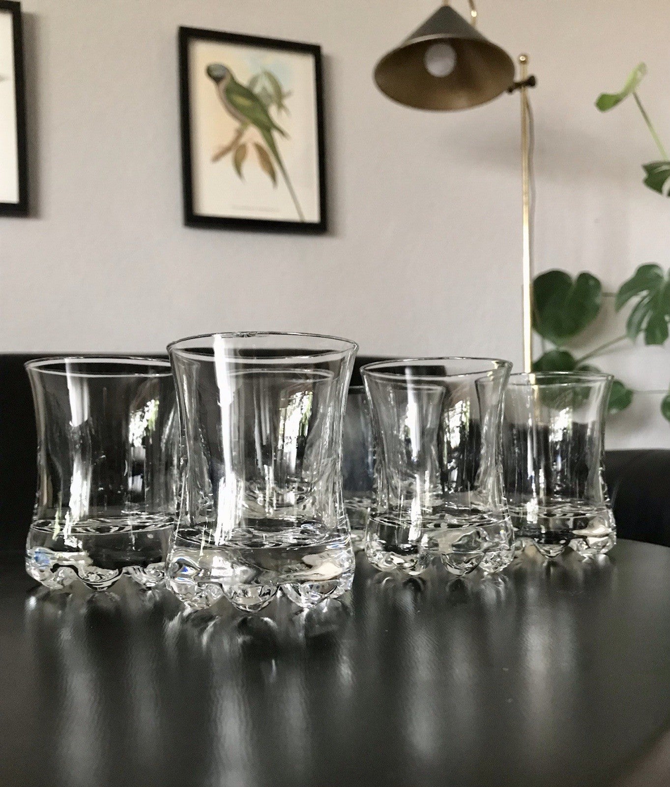 Vintage 6 Luigi Bormioli Light&Music Wasser Whisky? Gläser Kristallglas Glas