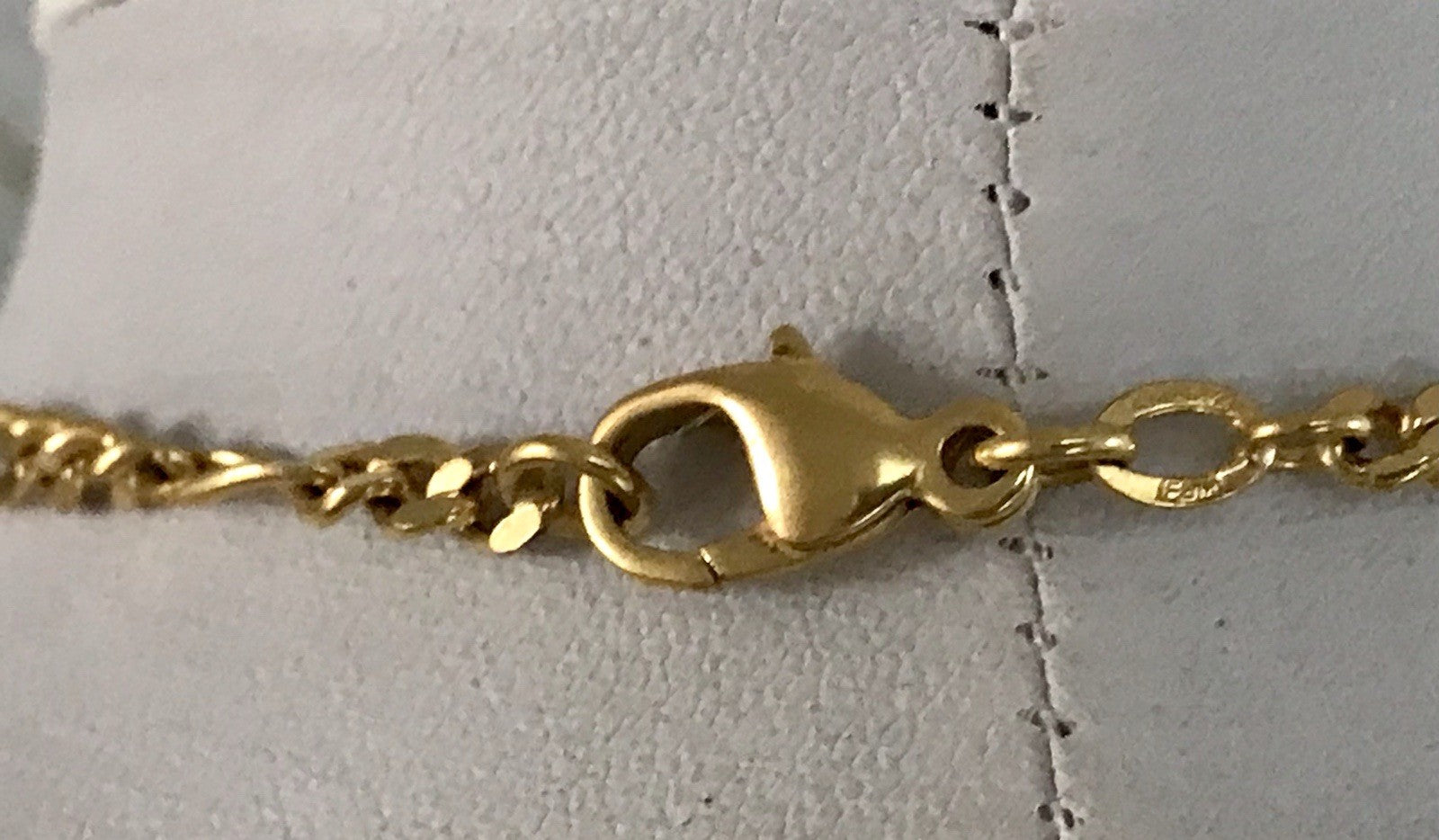 Vintage Halskette Amerik. Doublè gold SCHÖN Unisex