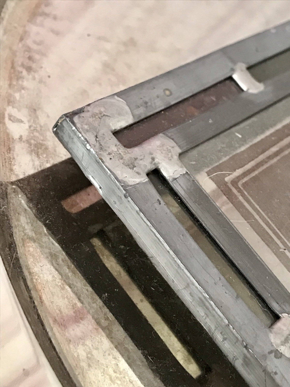 Antik? alt Bleiverglasung Fensterbild Blumenbouquett Glasmalerei
