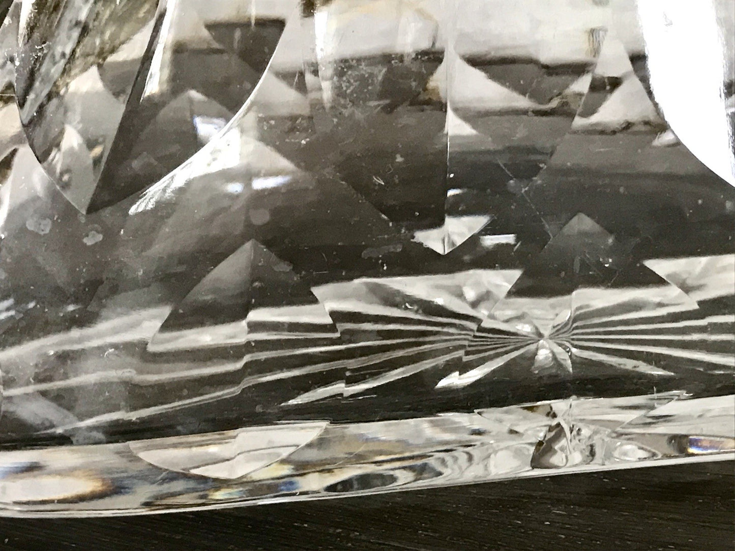 Antik ? Art Déco Kristallglas Bleikristall Design Karaffe EDEL ovoid