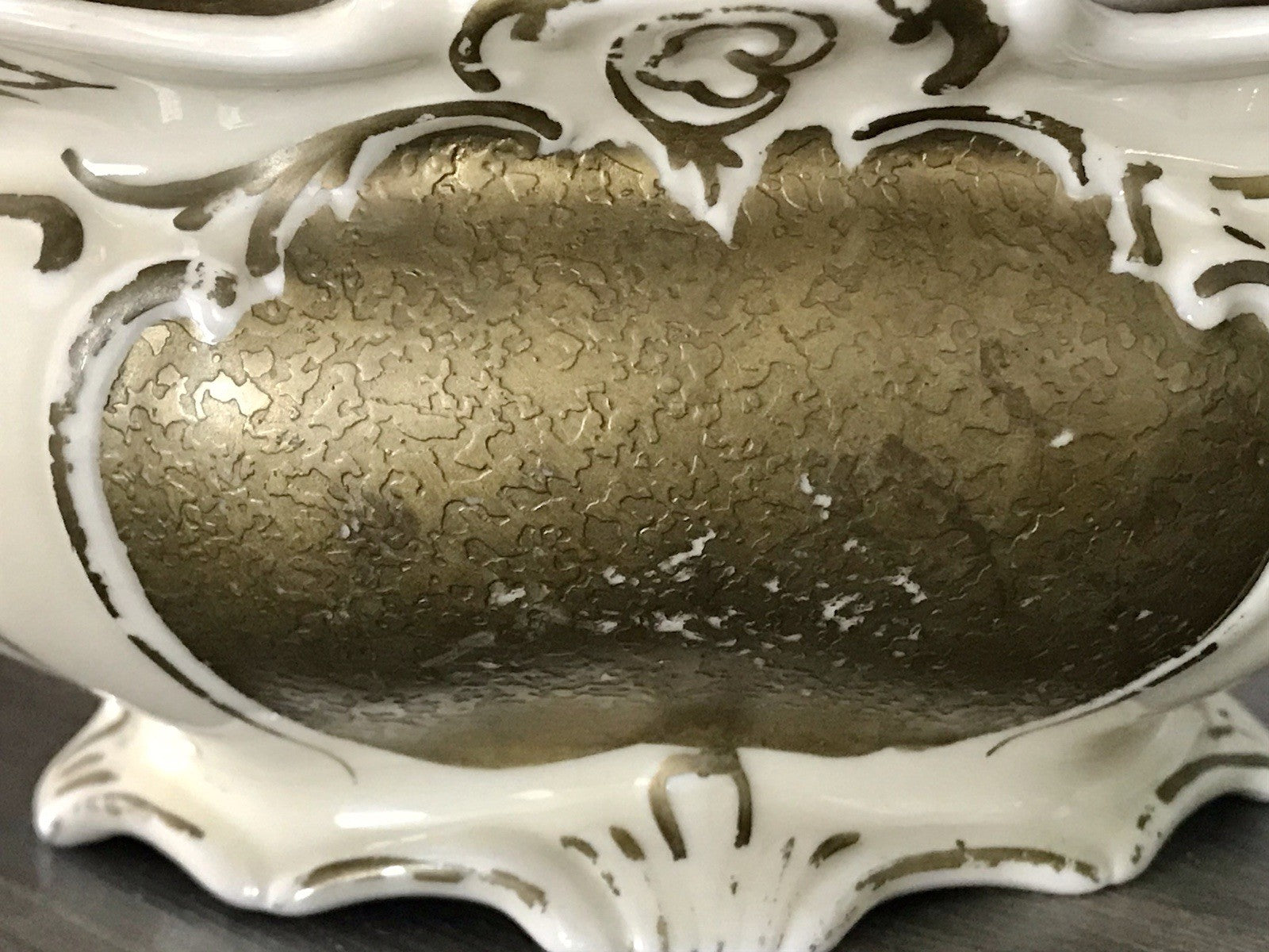 Antik Art Déco Porzellan Dose 02 Deckeldose Schatulle Bonboniere Neu-Tettau 1930