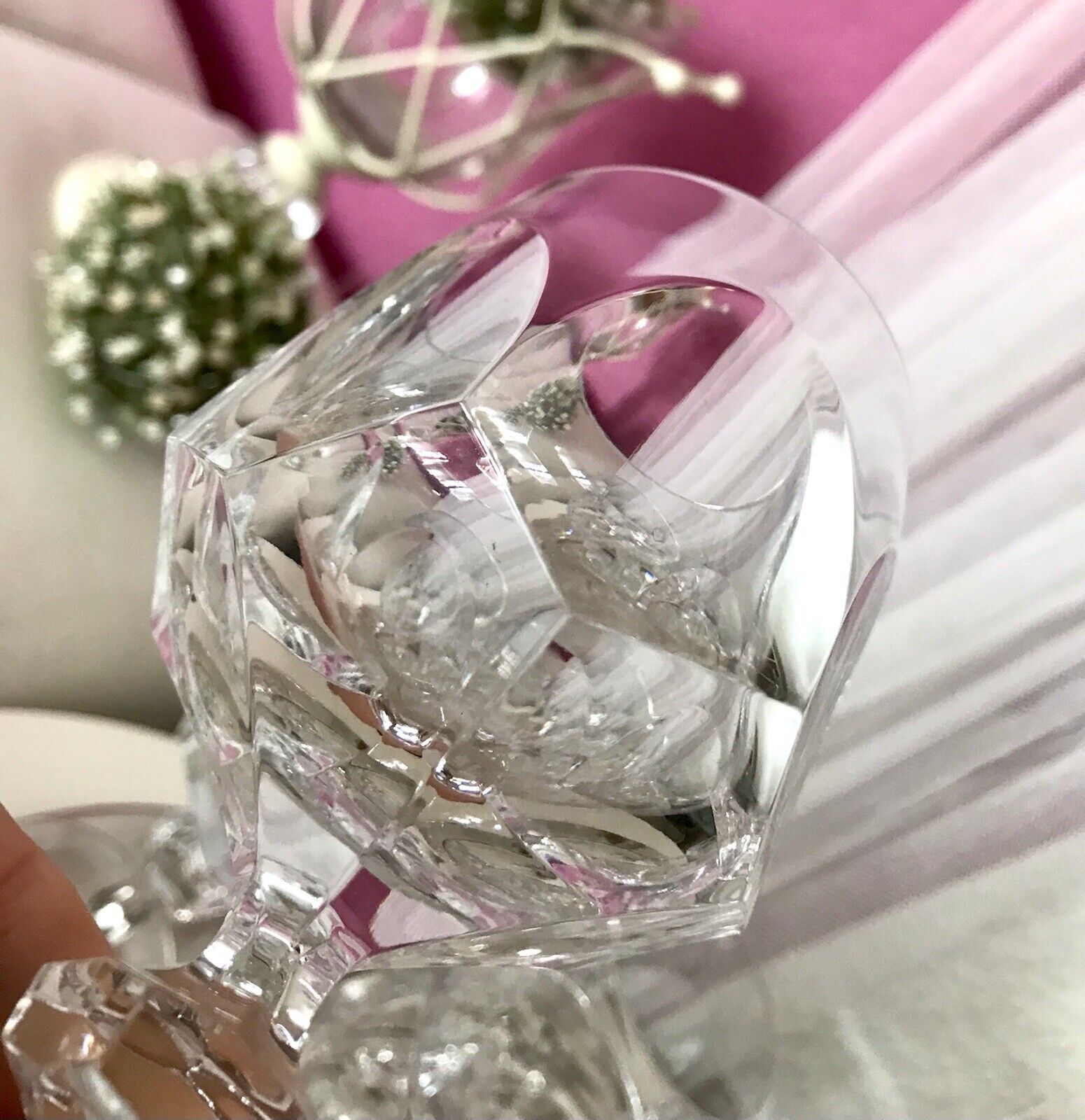 Vintage SEHR EDEL 6 Weingläser Gläser  Kristallglas Nachtmann Alexandra