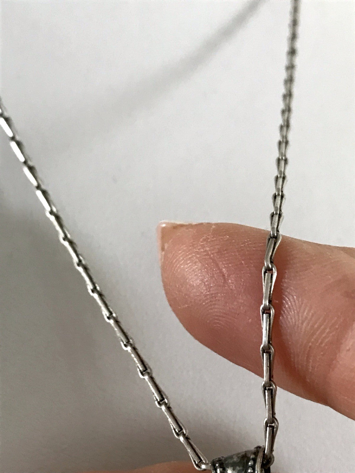 Antik Halskette Münze Kaiser Franz 1902 Anhänger Kettenanhänger Silber 835