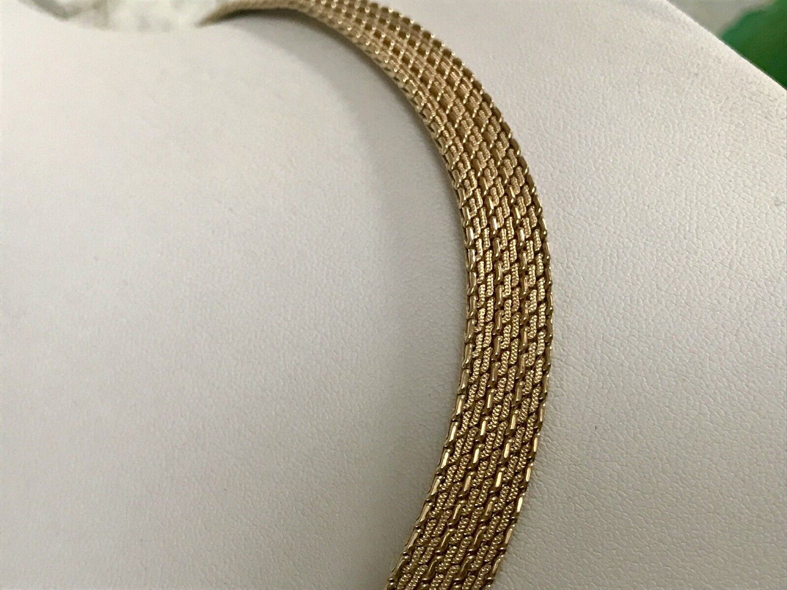 Vintage 60er MP Collier Halskette Amerik. Doublè gold Choker Statement SCHÖN