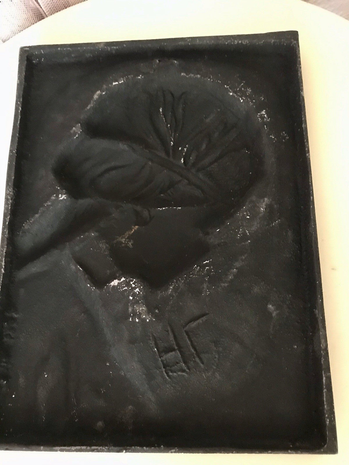 Alt antik? Eisenguss?  Aluguss? Wandrelief Bild Relief Jugendstil Frau