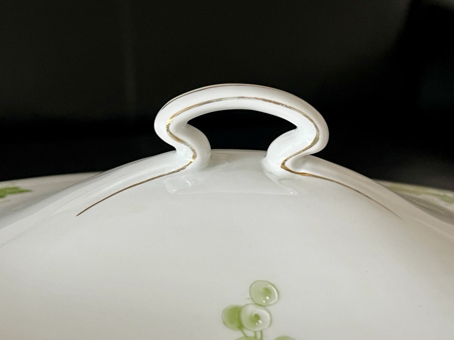 Antik Jugendstil Porzellan Tafelservice 11 Pers.- Kästner Saxonia Weinranken