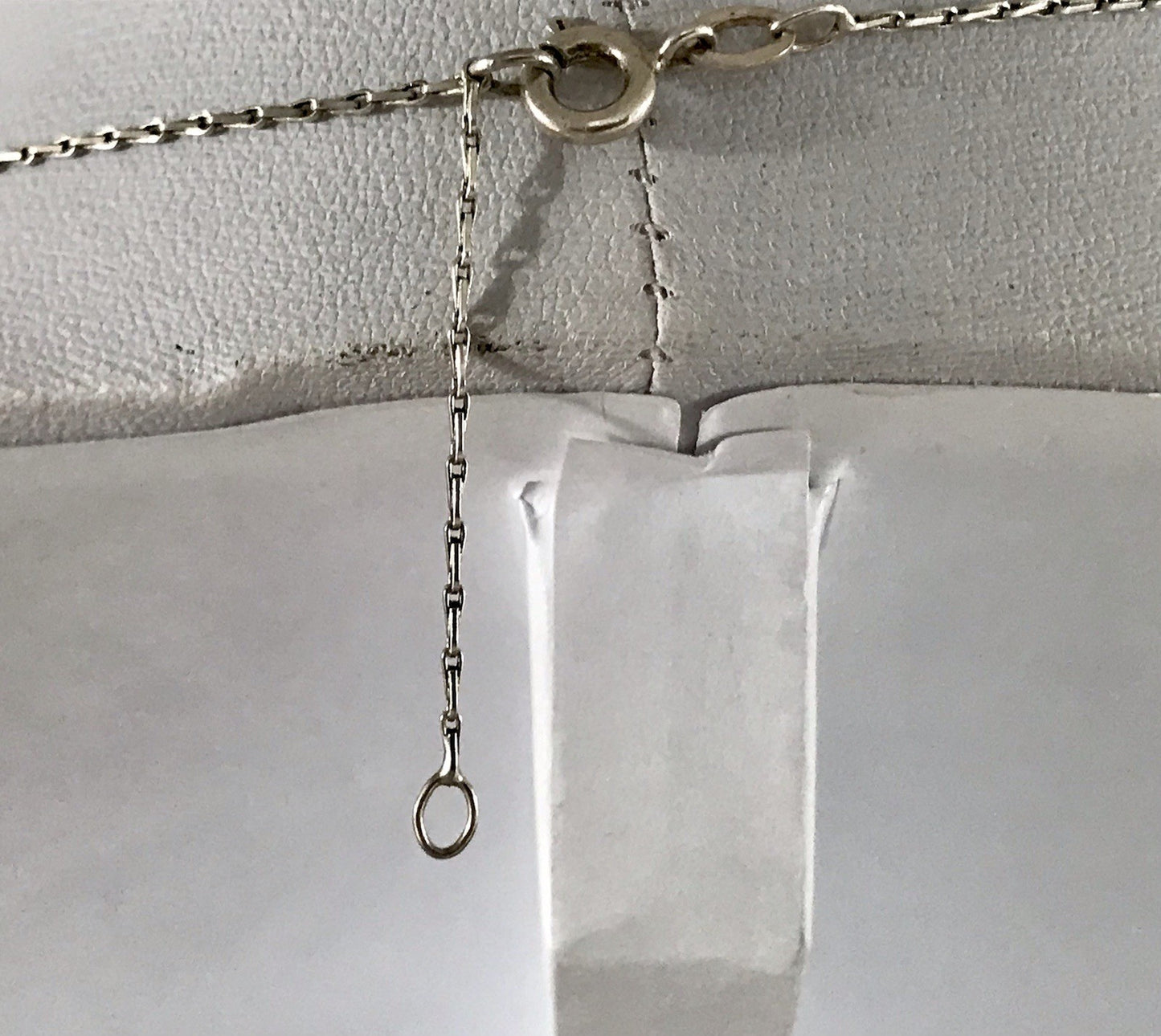 Antik Edel Jugendstil 835 Silber Collier Halskette Markasite Schleife