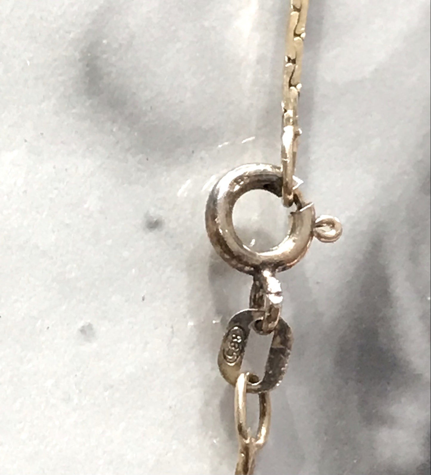 Antik Edel Jugendstil 925 Silber vergoldet Collier Halskette Rubine ?