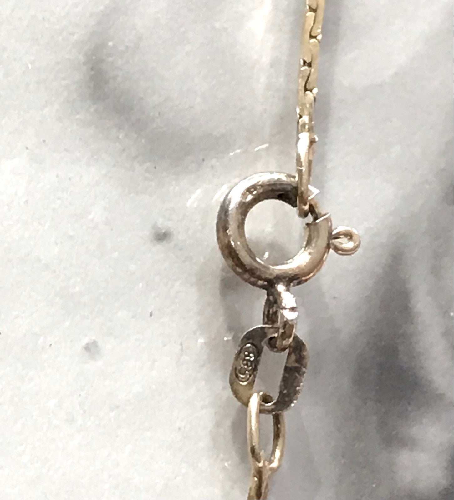 Antik Edel Jugendstil 925 Silber vergoldet Collier Halskette Rubine ?