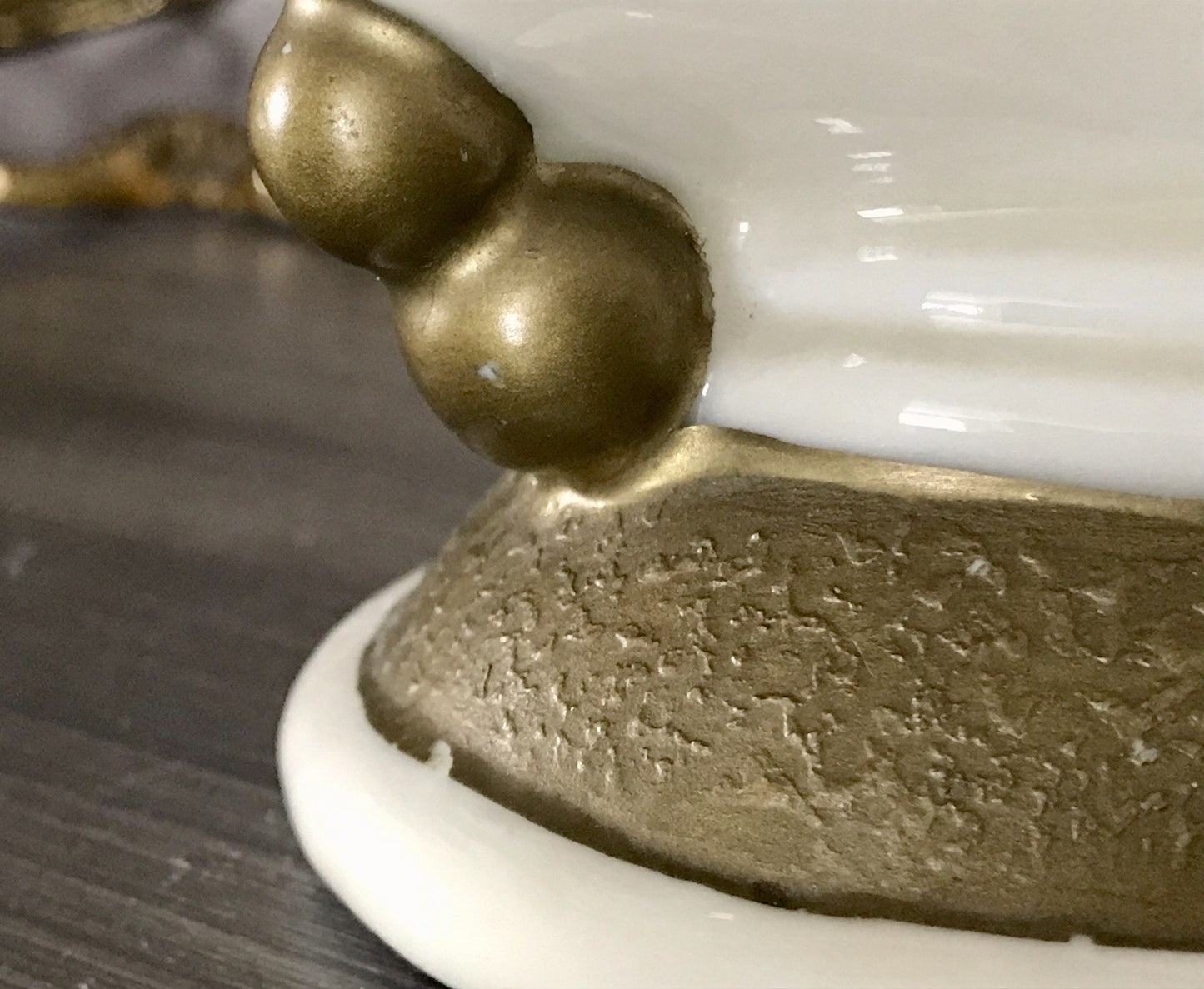 Antik Art Déco Porzellan Kerzenleuchter Neu-Tettau Edel Elfenbein