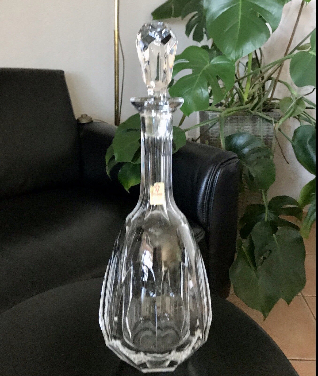 Vintage Nachtmann Antika Kristallglas Bleikristall Karaffe Dekanter EDEL