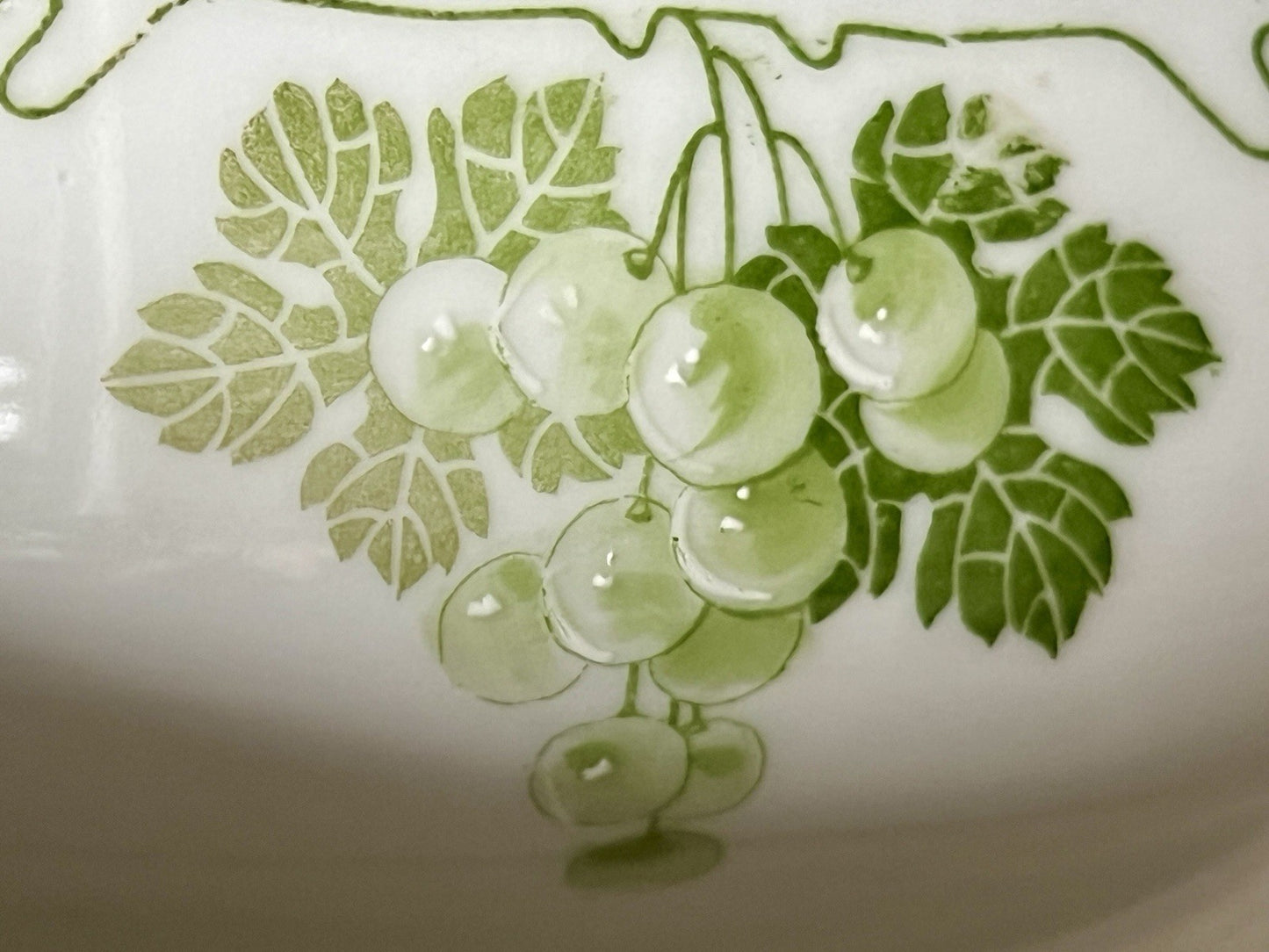 Antik Jugendstil Porzellan Tafelservice 11 Pers.- Kästner Saxonia Weinranken