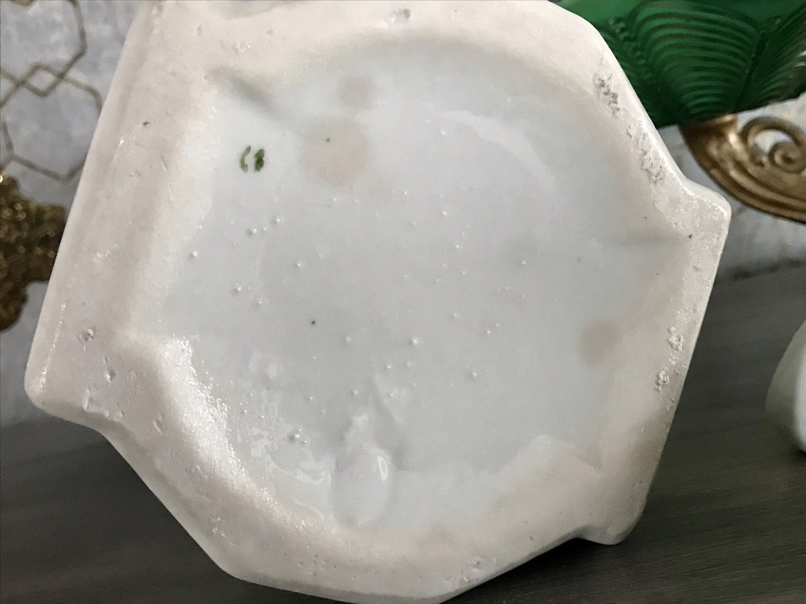 Antik Porzellan Dose Vorratsgefäß Vorratsdose Zucker Rosen Jugendstil Art Déco