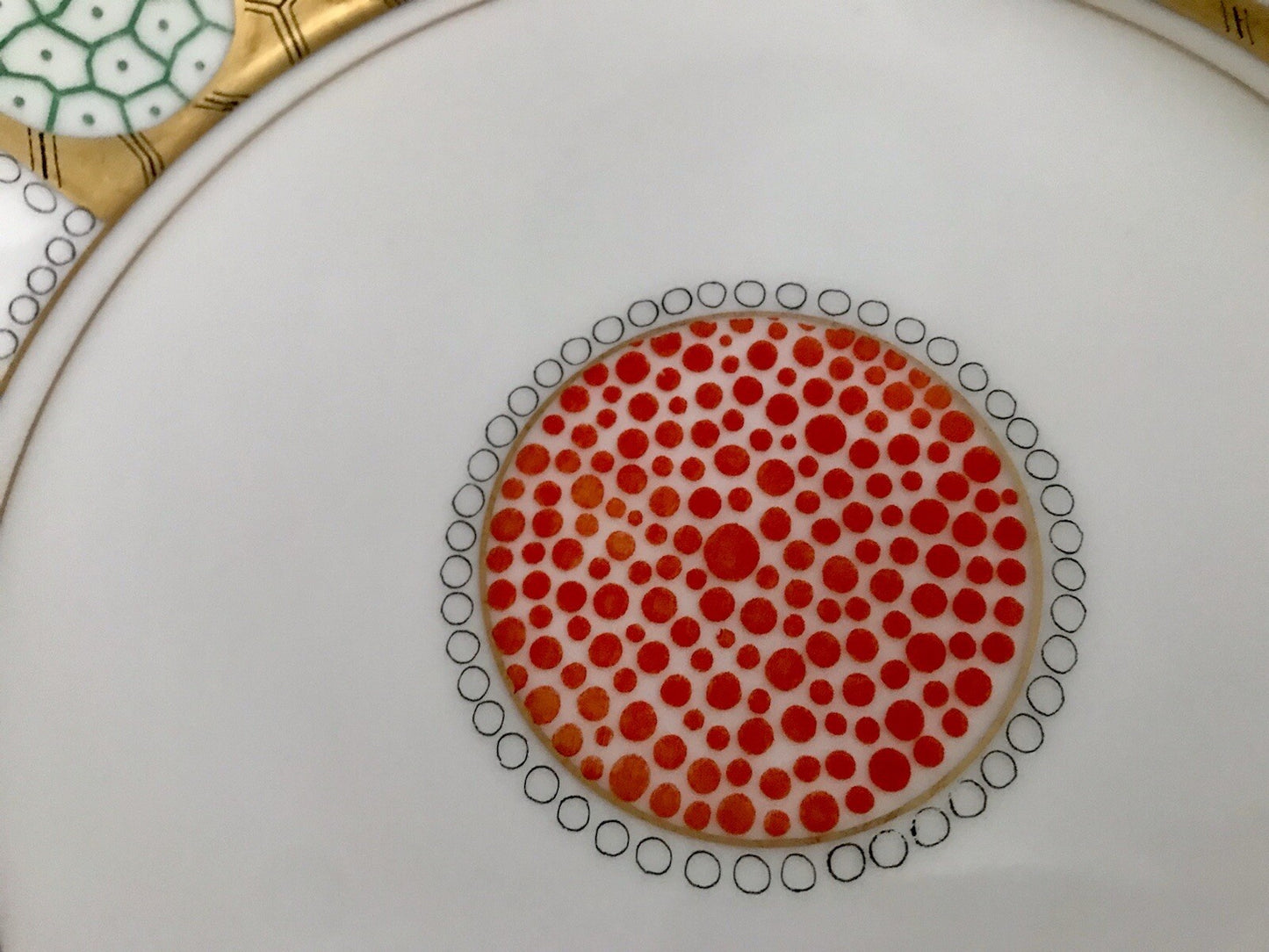 Antik Art Déco Edel Porzellan Zierschale Schale Edelstein Cosima Rienzi