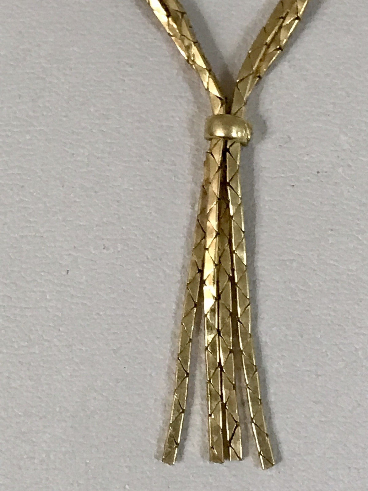 Vintage 60er Collier Halskette Amerik. Doublè gold SCHÖN Kette Damen