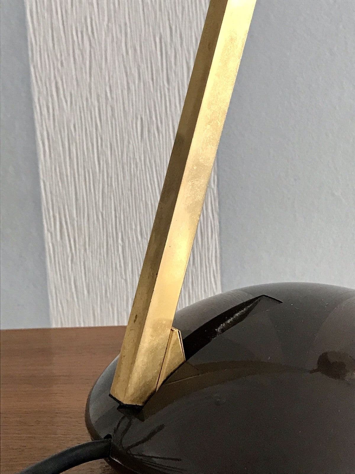 Vintage Space Age 60er 70er Tischleuchte Lampe Leuchte Eyeball veaun gold