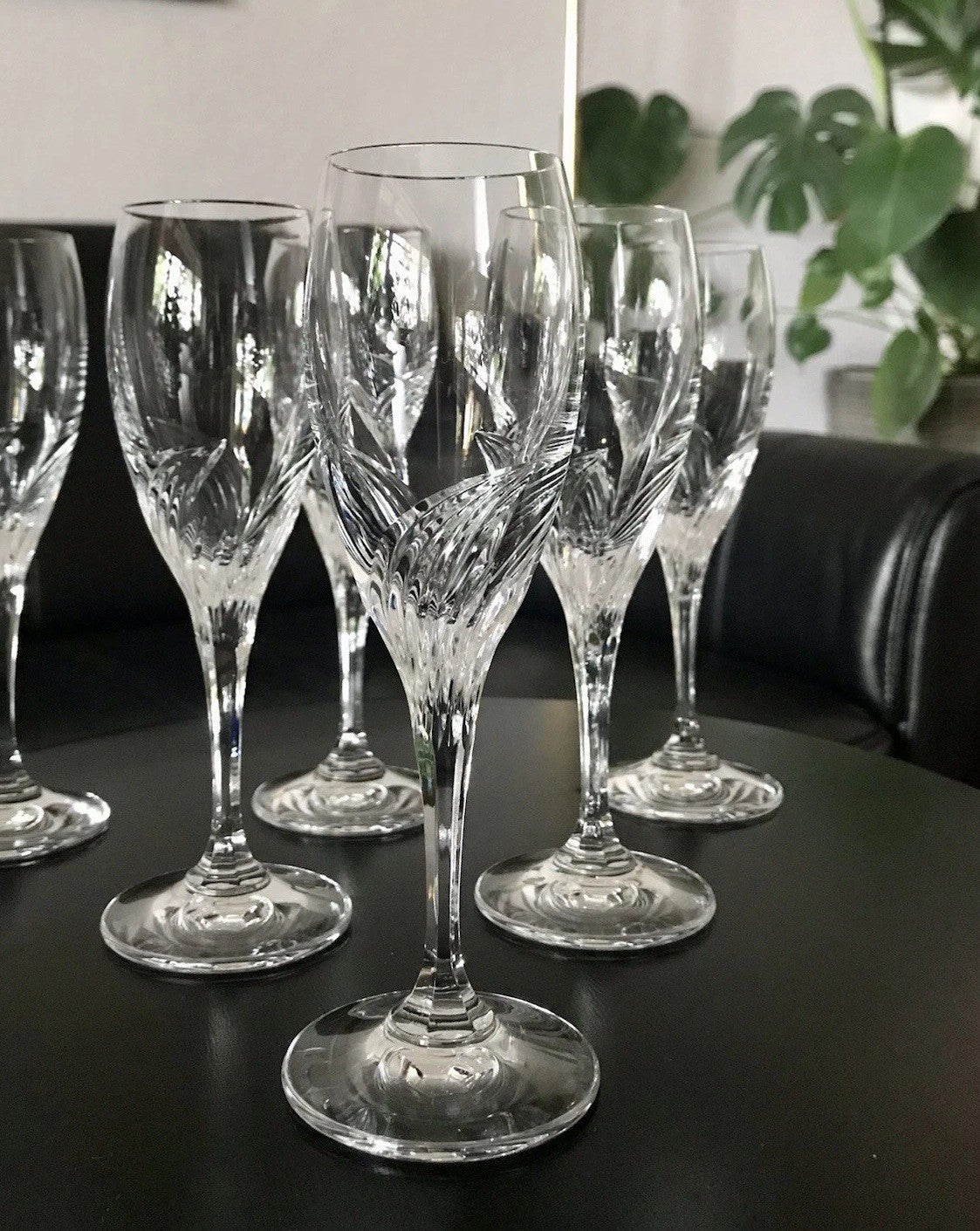 EDEL 5 Cherrygläser Gläser  Kristallglas Nachtmann Yvonne Bleikristall