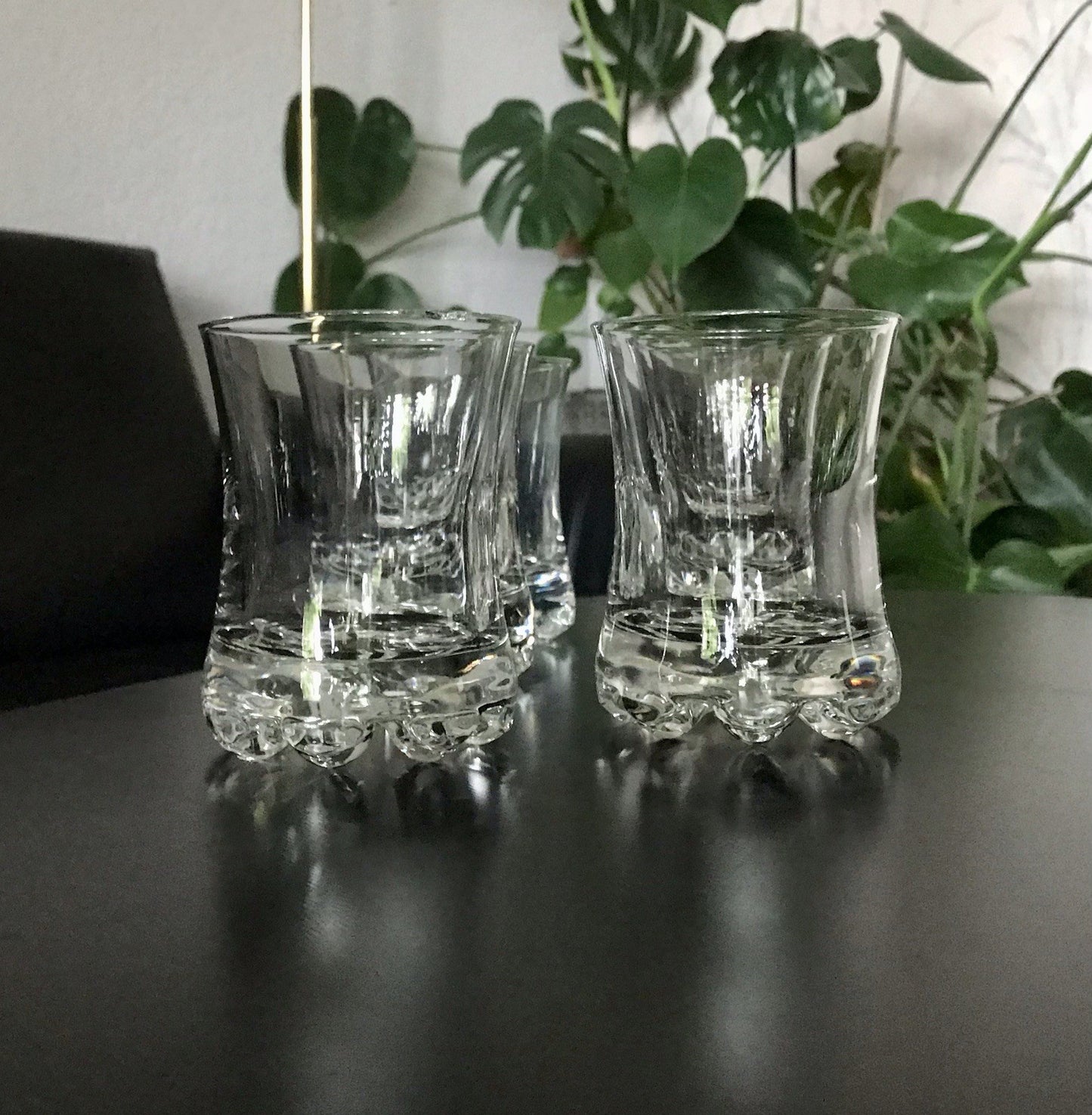 Vintage 6 Luigi Bormioli Light&Music Wasser Whisky? Gläser Kristallglas Glas