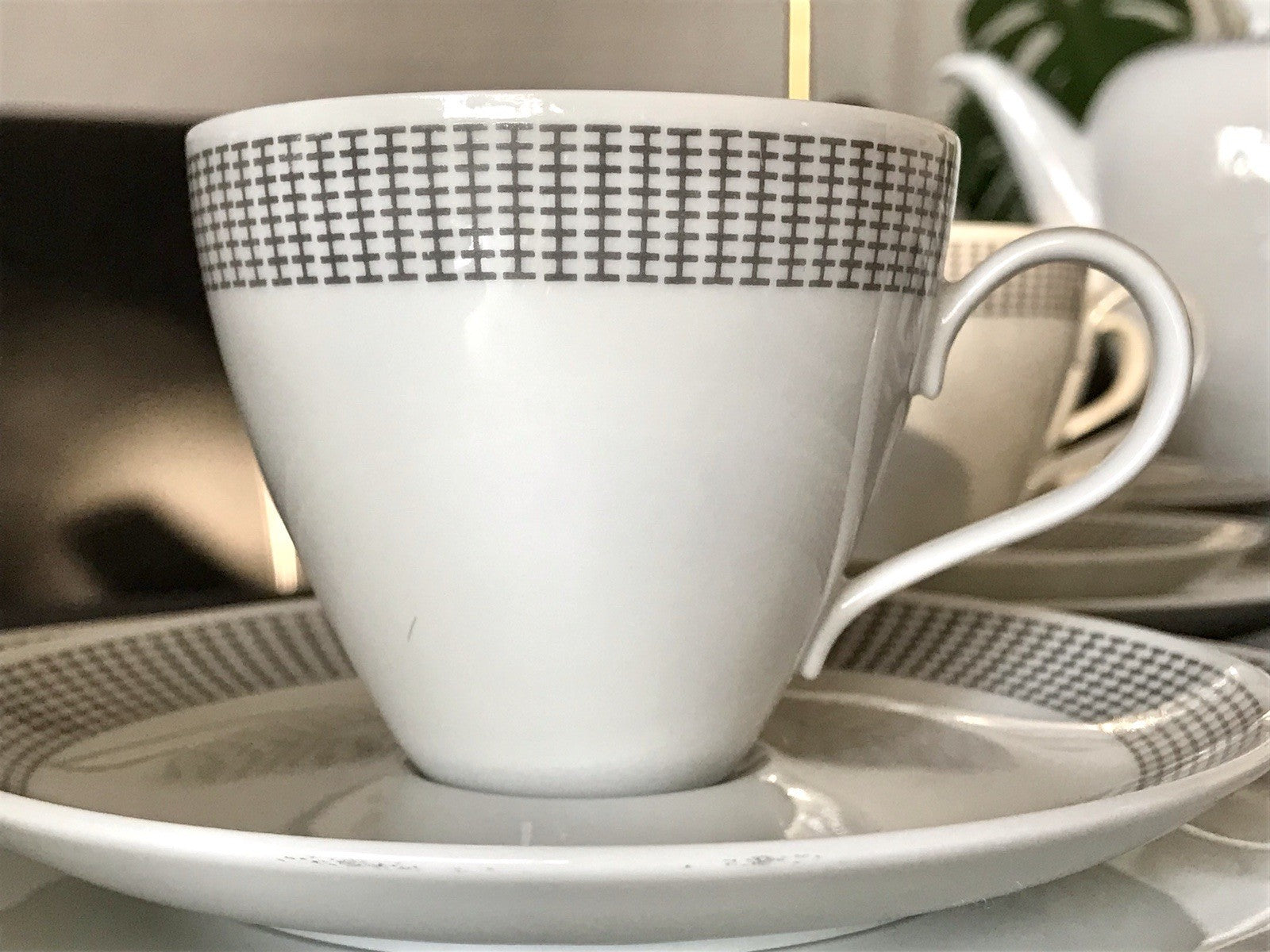 Vintage Thomas / Rosenthal Porzellan Kaffeeservice Eva Zeisel Design Klassiker