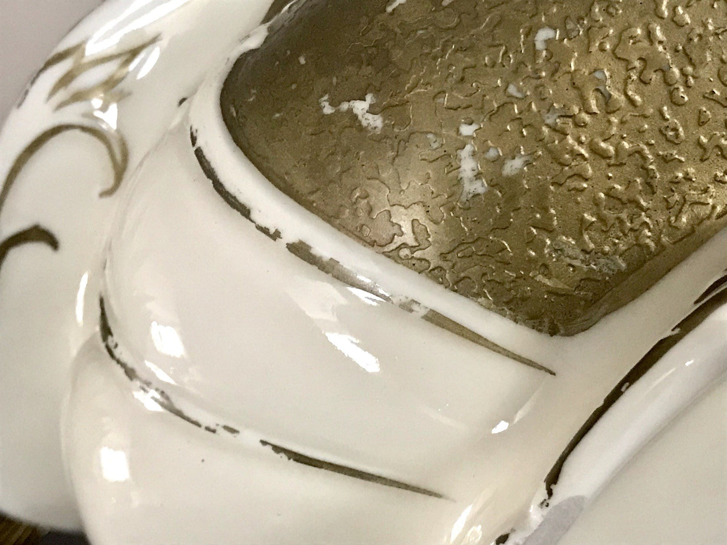 Antik Art Déco Porzellan Dose 02 Deckeldose Schatulle Bonboniere Neu-Tettau 1930