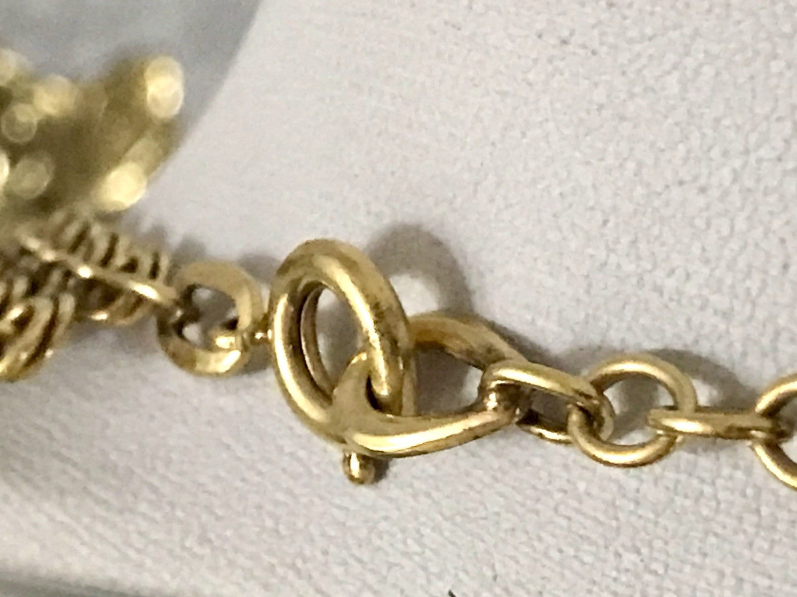 Vintage 60er FBM Collier Halskette Amerik. Doublè gold SCHÖN