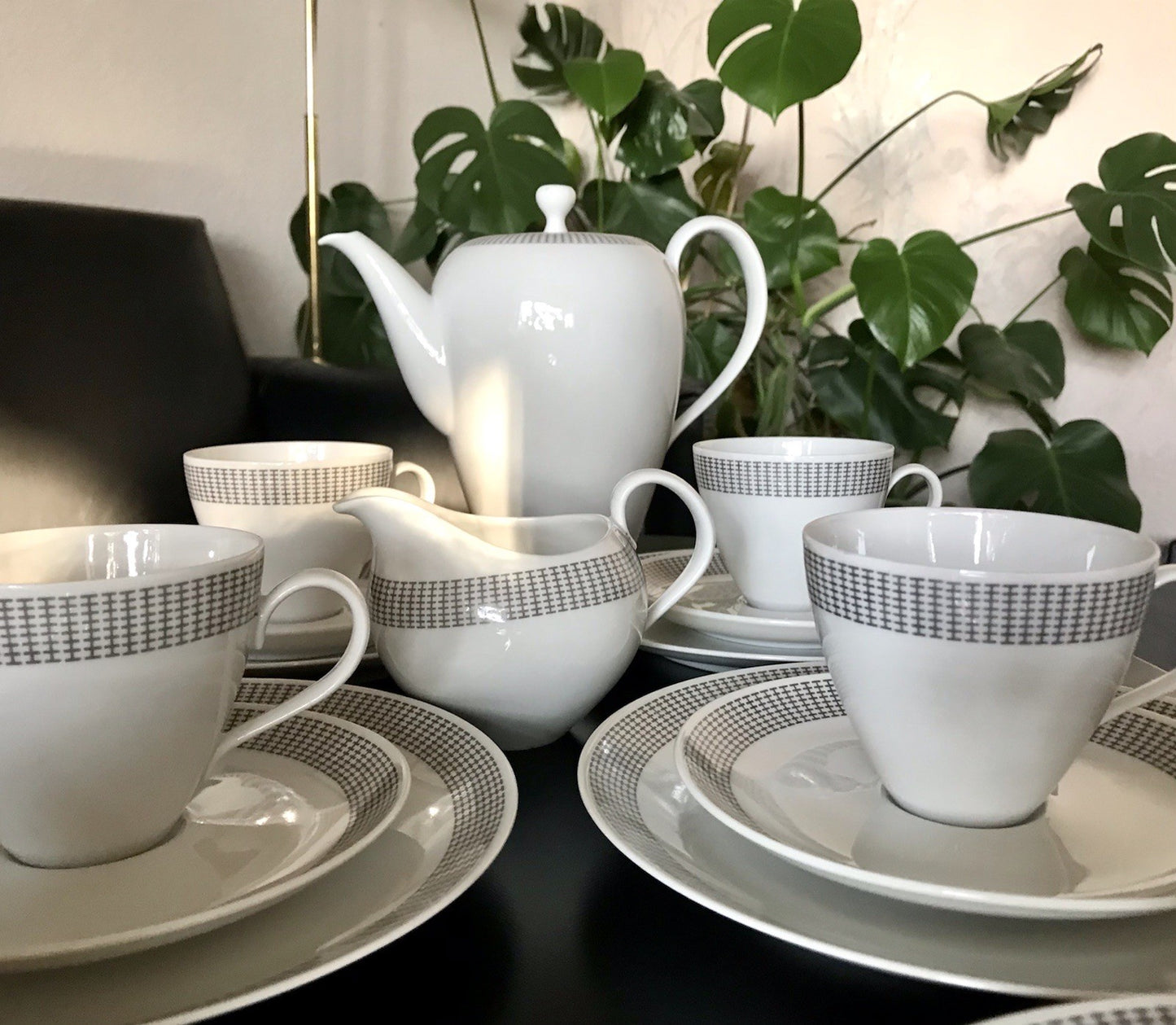 Vintage Thomas / Rosenthal Porzellan Kaffeeservice Eva Zeisel Design Klassiker