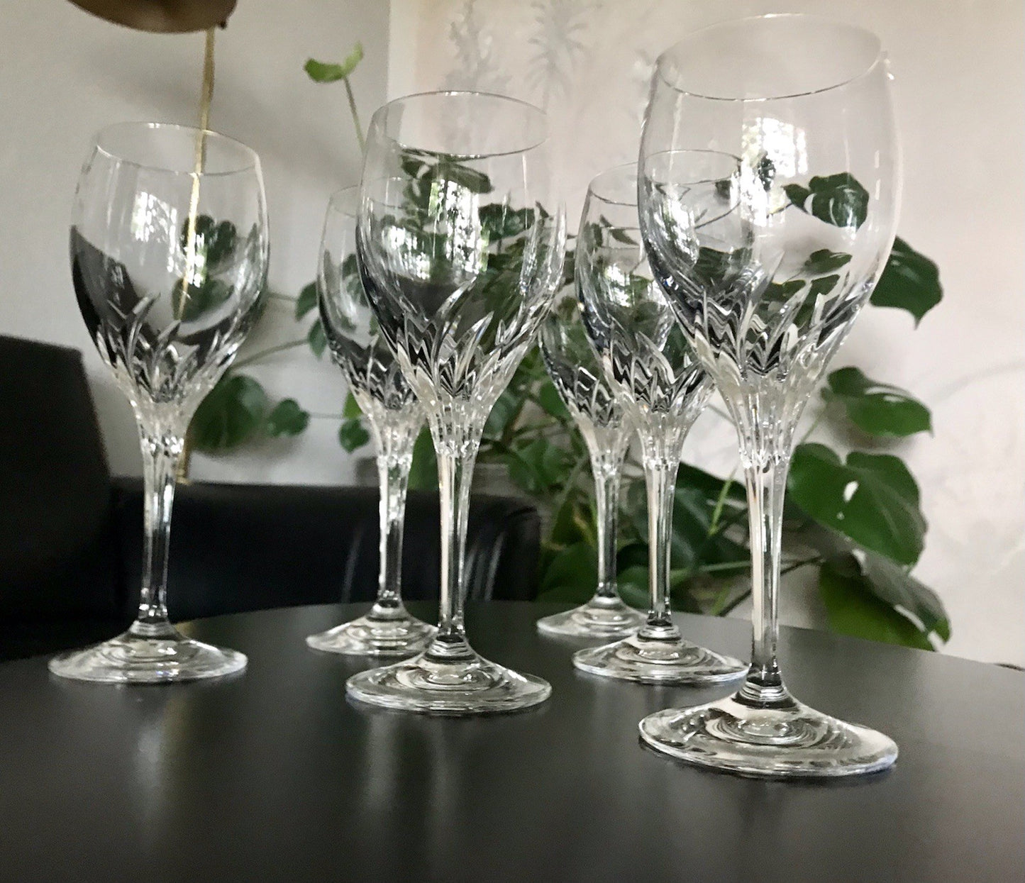 EDEL 6 Weingläser Gläser  Kristallglas Nachtmann Yvonne Bleikristall