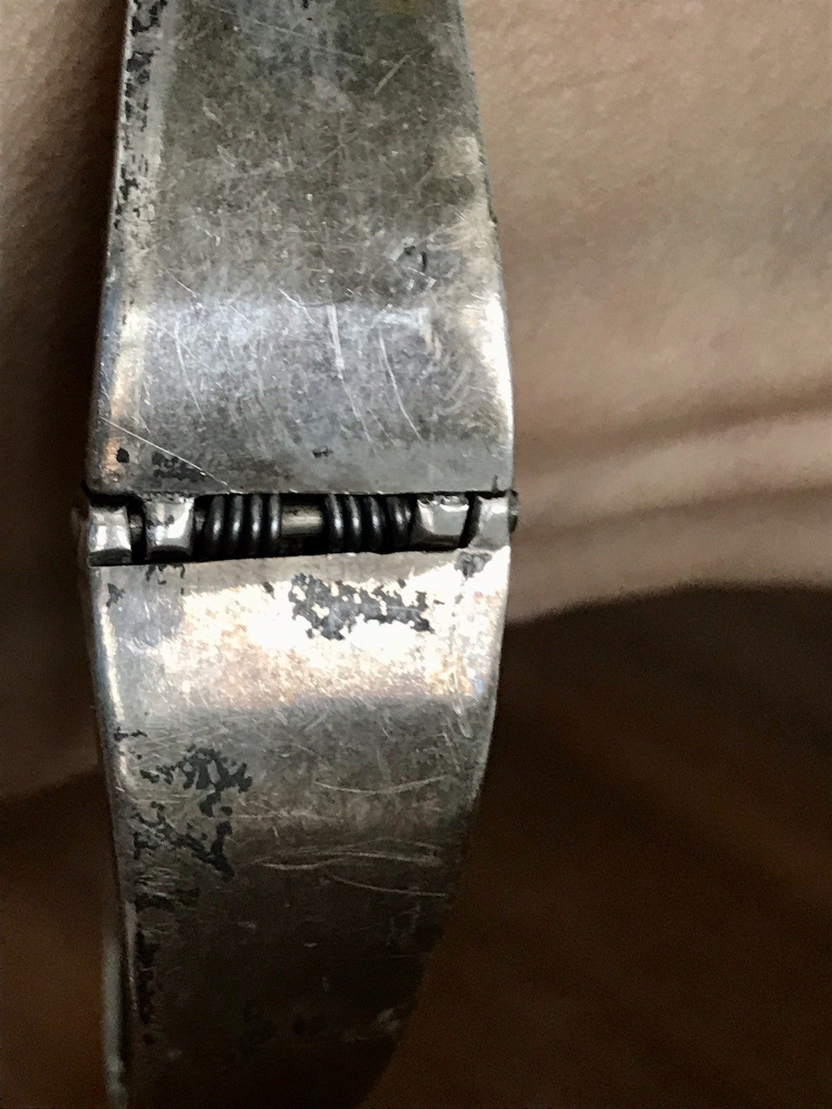 Vintage Set Halsreif Armspange Armband Collier 925 Silber Halskette Tigerauge