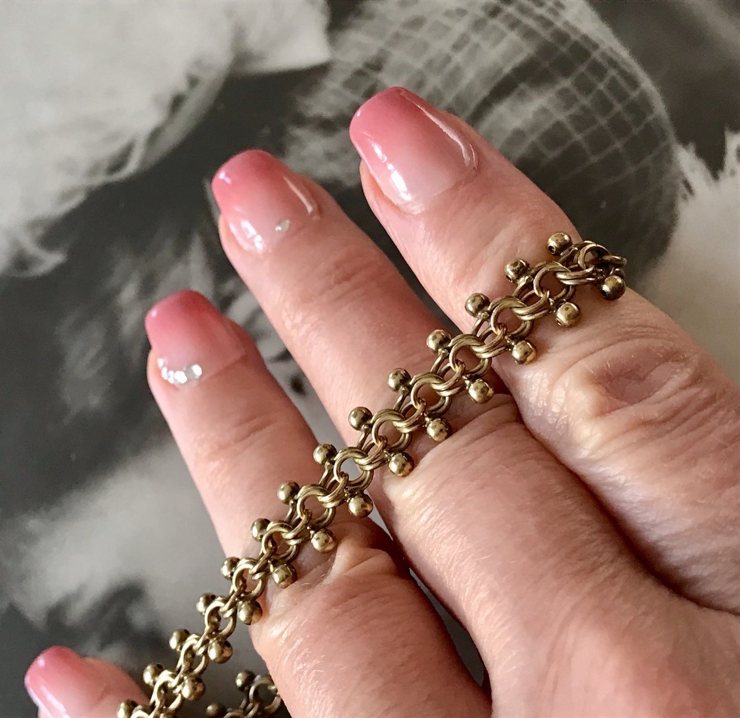 Vintage Armband vergoldet Amerik. Doublè  SCHÖN! FBM