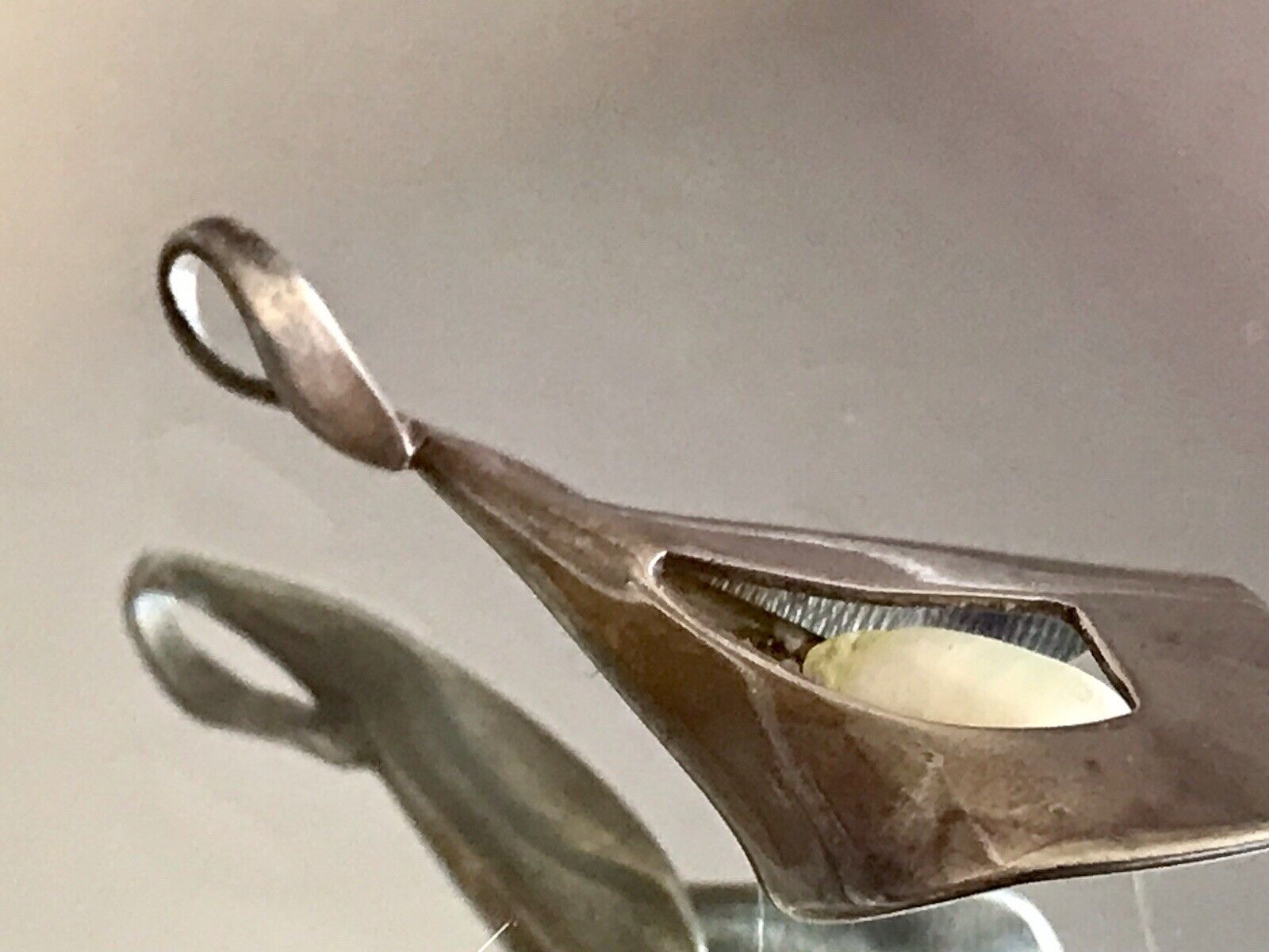 Antik Jugendstil Anhänger Kettenanhänger Silber Perle SO SCHÖN!