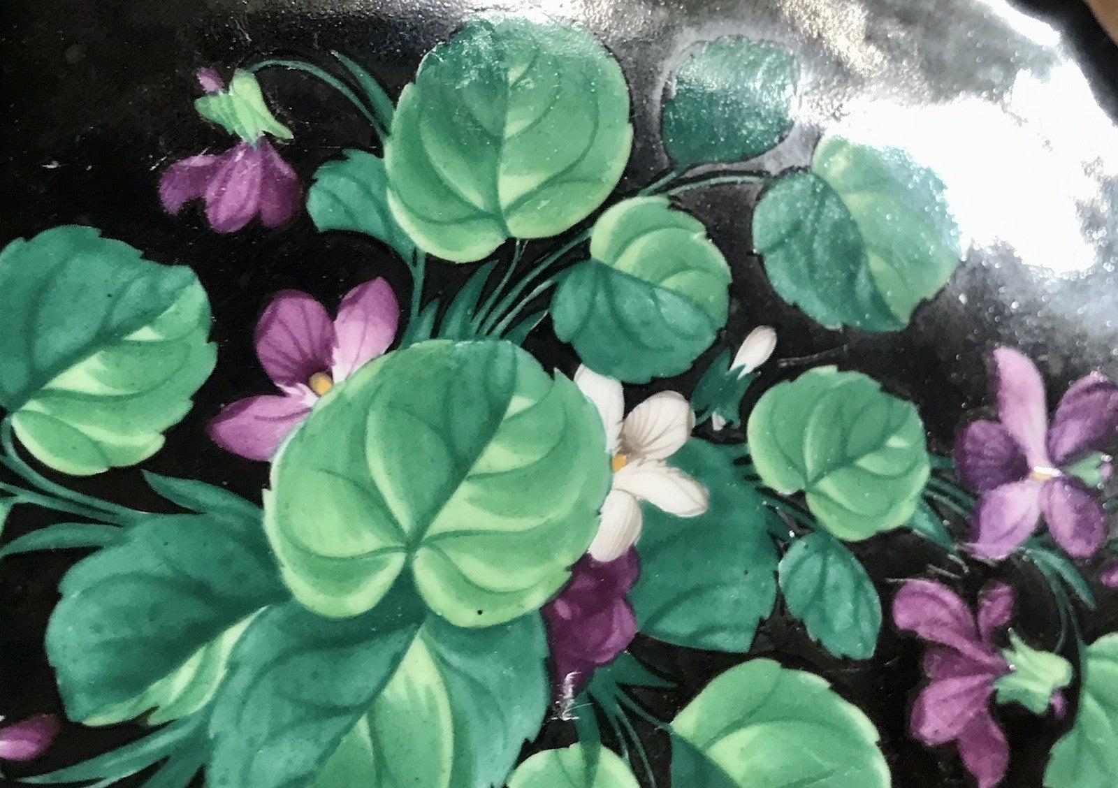 Antik Moabit Friedrich A. Schumann Porzellan Schale Zierschale ~1840 Biedermeier