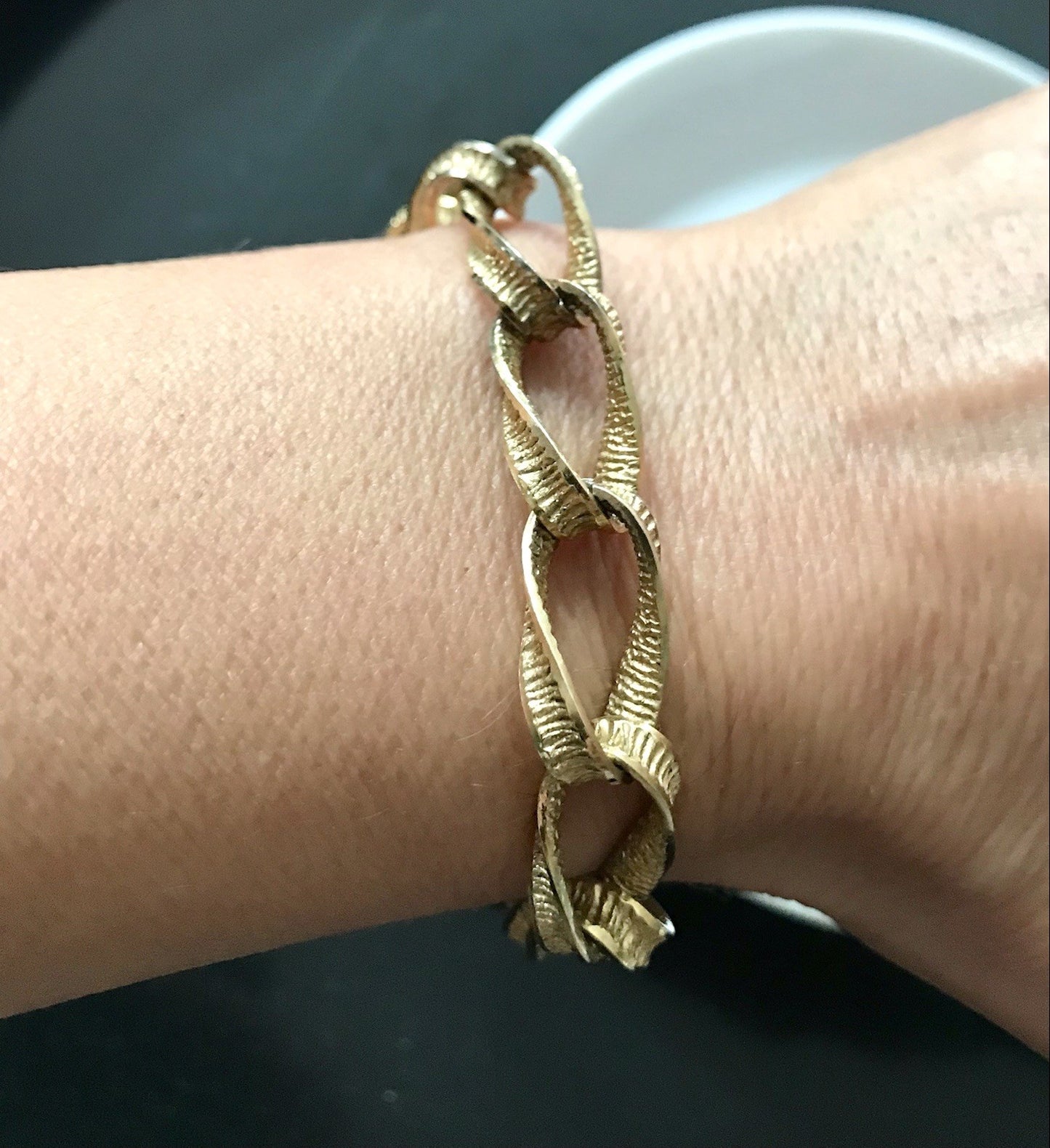 Vintage Armband vergoldet Amerik. Doublè Andreas Daub SCHÖN!