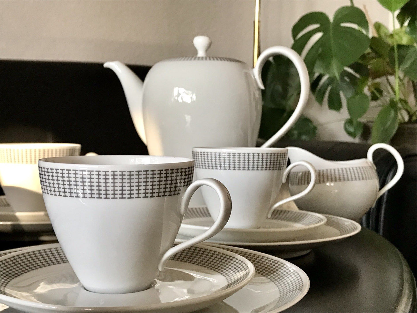 Vintage Thomas / Rosenthal Porzellan Kaffeeservice Eva Zeisel Design Klassiker