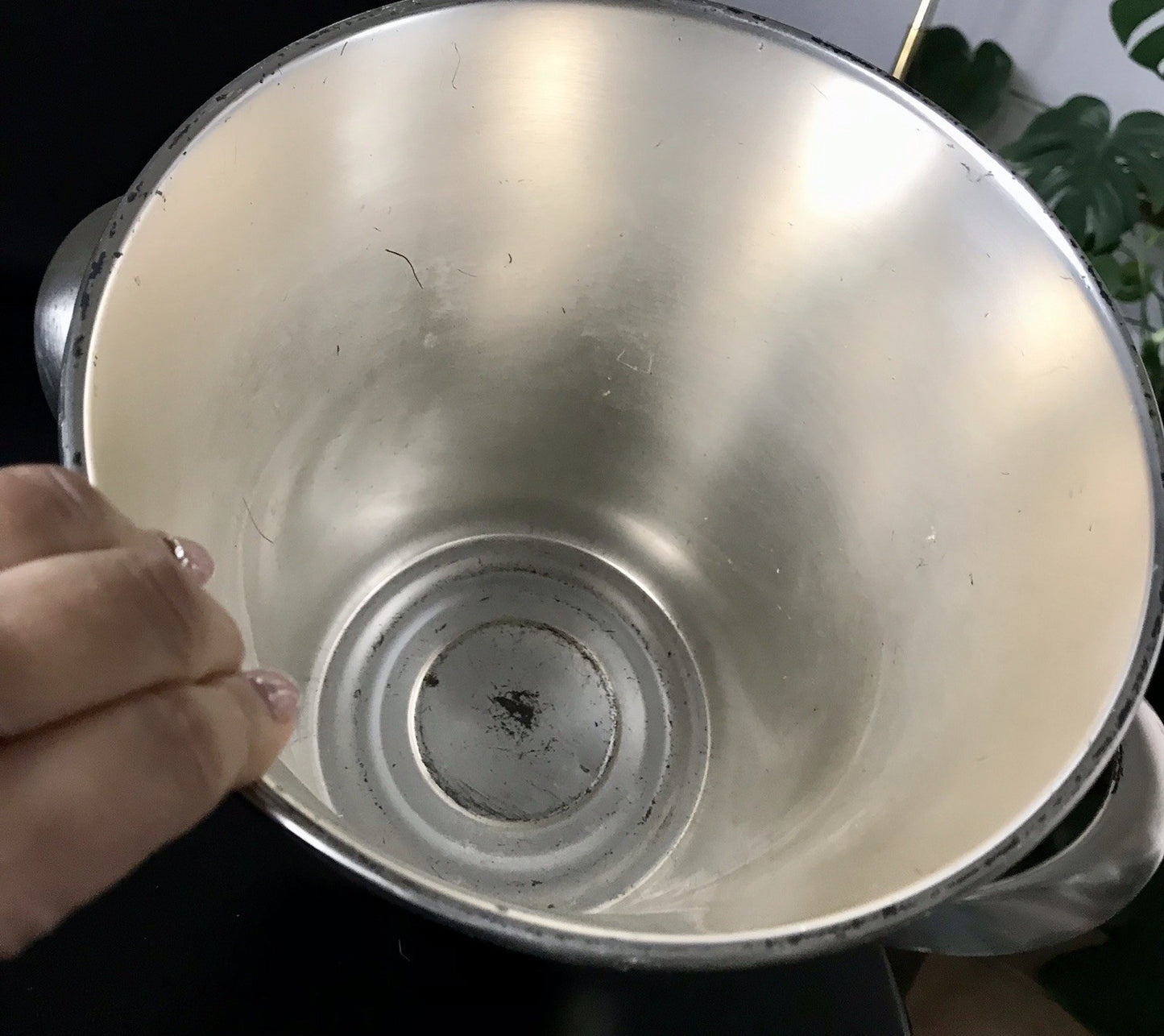 Vintage alt WMF Sekteimer Weinkühler Eiseimer versilbert Wagenfeld Ära