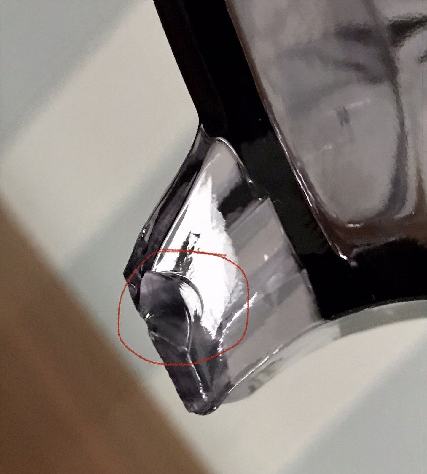 Antik Art Déco lila Pressglas Schale Glas Brockwitz Fruchtschale 1941 Jardiniere