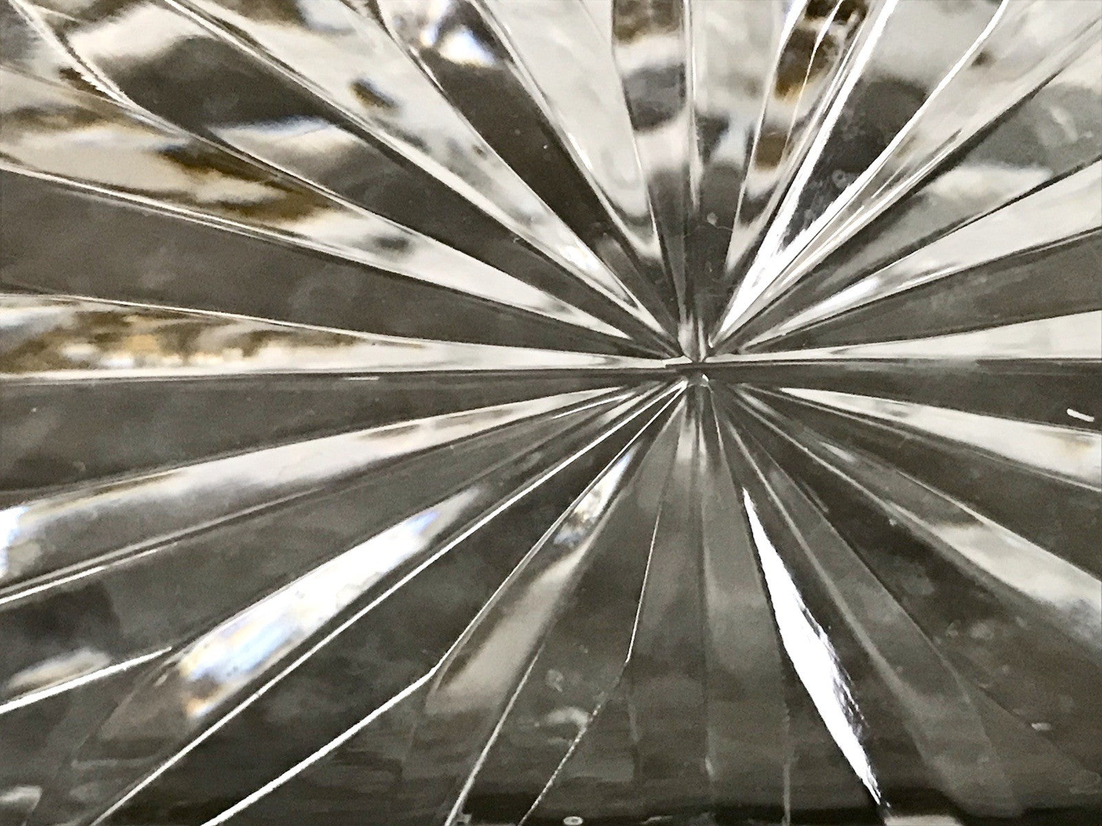 Antik ? Art Déco Kristallglas Bleikristall Design Karaffe EDEL ovoid