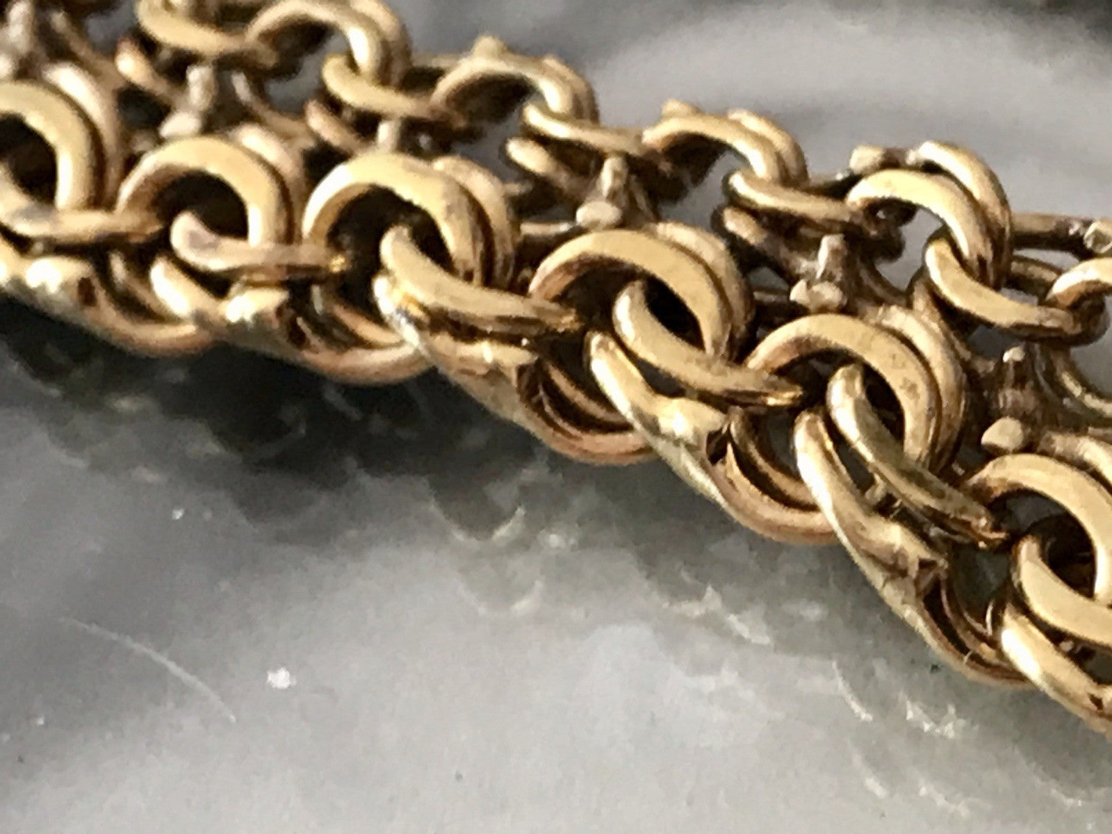 Vintage 60er FBM Collier Halskette Amerik. Doublè gold SCHÖN