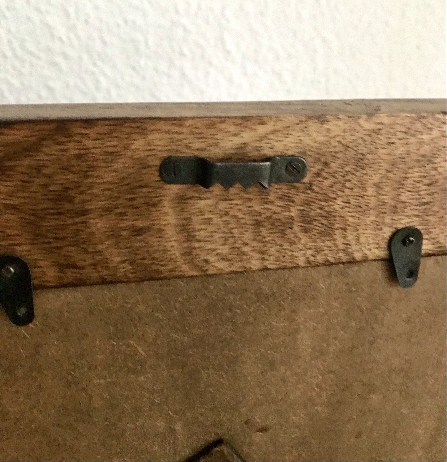 Mango Holz Bilderrahmen Stilvoll Kolonial Stil Stellen Hängen geschnitzt braun