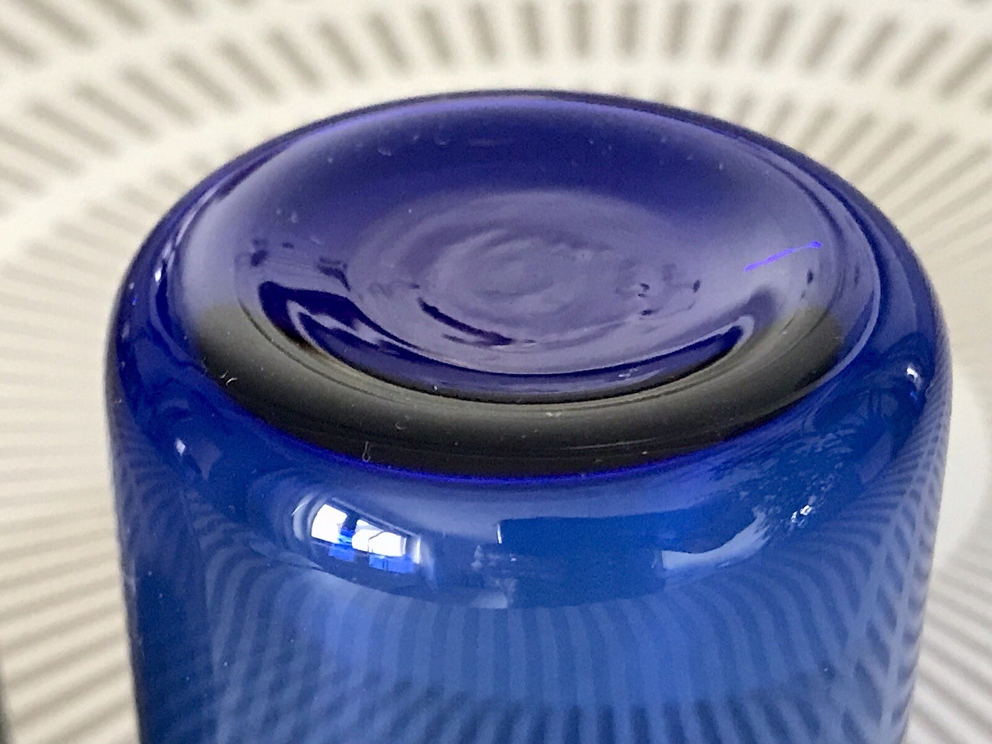 Vintage 60er Jahre 6 Schnapsgläser Gläser buntes Glas Rauchglas