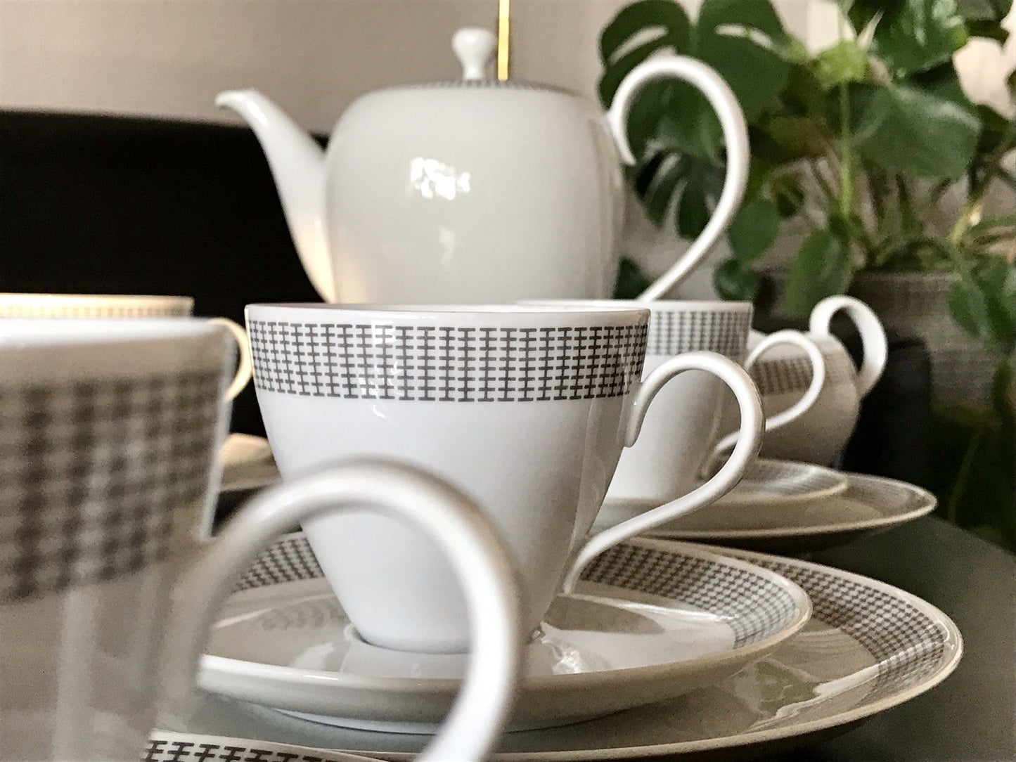 Vintage Thomas / Rosenthal Porzellan Kaffeeservice Eva Zeisel Design Klassiker