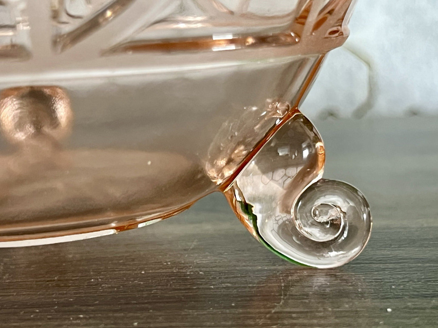 Antik Rosa Schwepnitz Maria Art Déco Schale Pressglas Glasschale So Schön!