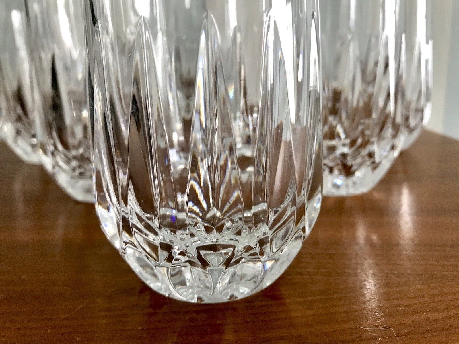 Vintage 3 edel Wassergläser Gläser Kristallglas geschliffen schön Nachtmann