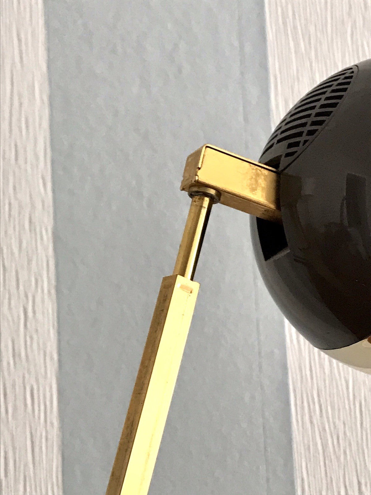Vintage Space Age 60er 70er Tischleuchte Lampe Leuchte Eyeball veaun gold