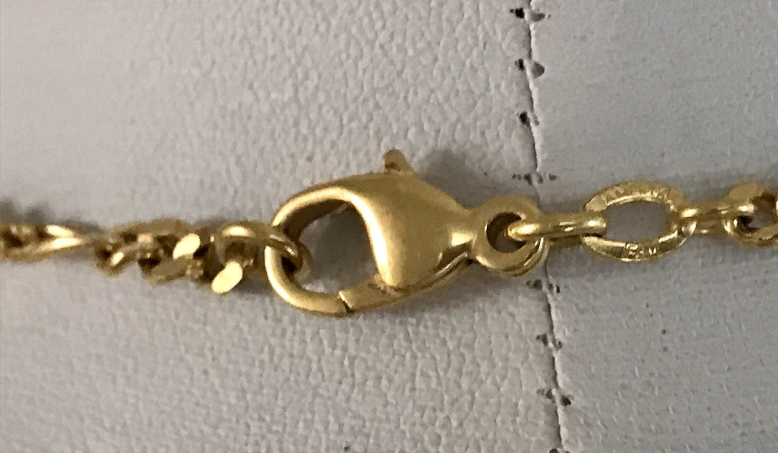 Vintage Halskette Amerik. Doublè gold SCHÖN Unisex