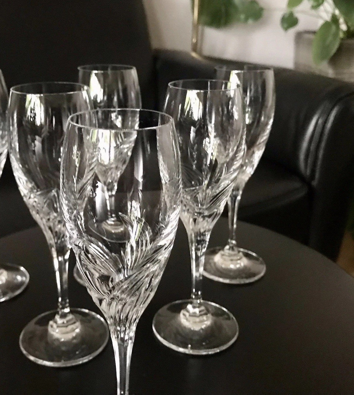 EDEL 5 Cherrygläser Gläser  Kristallglas Nachtmann Yvonne Bleikristall