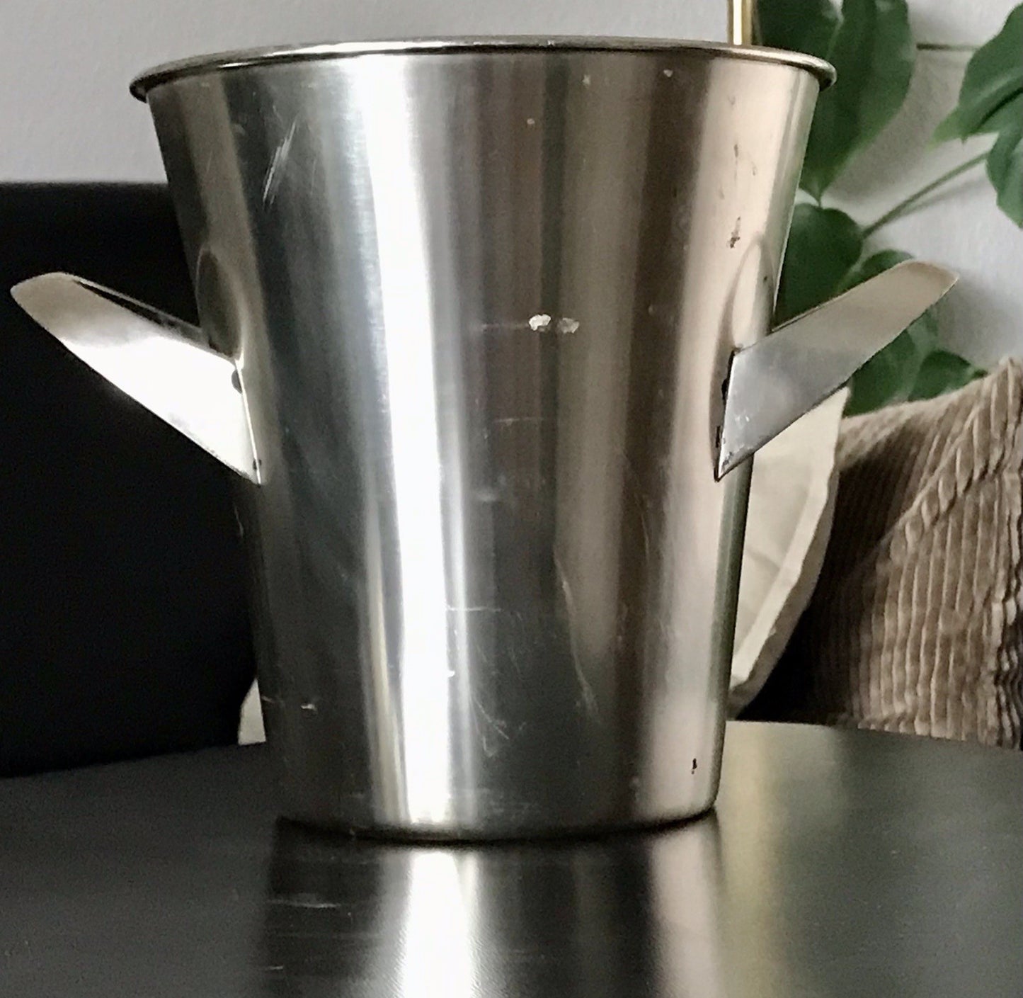 Vintage alt WMF Sekteimer Weinkühler Eiseimer versilbert Wagenfeld Ära