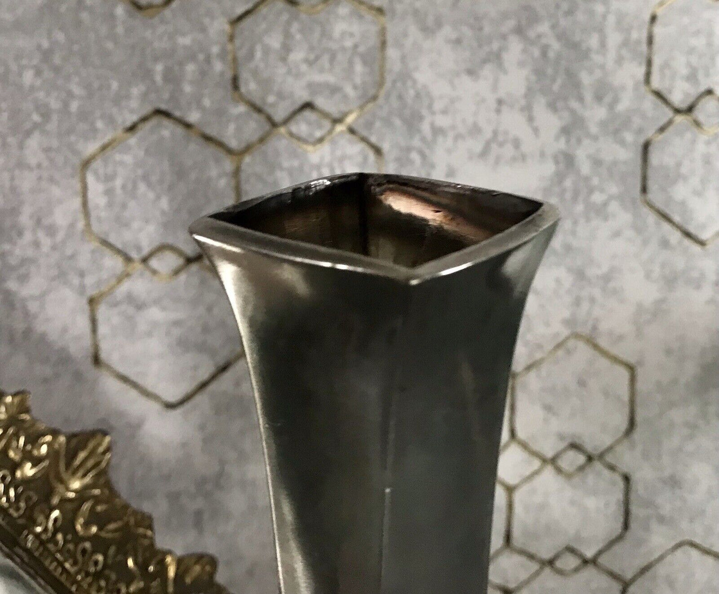 Antik Edel Jugendstil Argentor Wien Kerzenleuchter ? Vase? versilbert
